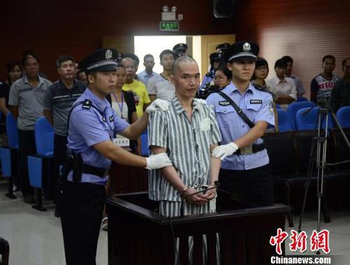 圖為宣判現(xiàn)場。翟李強攝