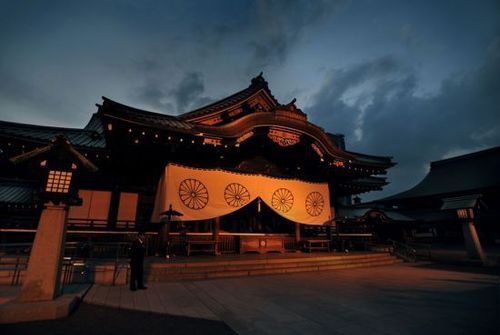 資料圖：靖國神社。