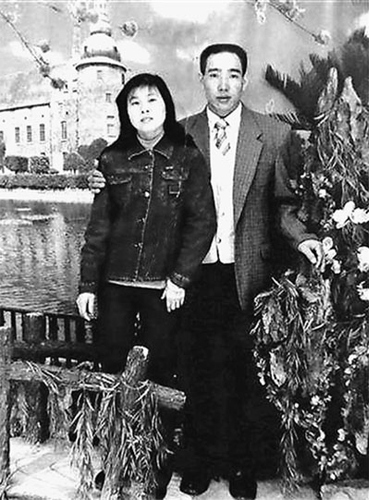 周作堂和妻子生前合影。資料圖片