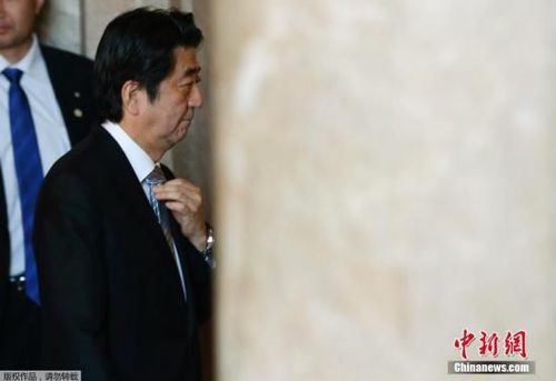 資料圖：日本首相安倍晉三。