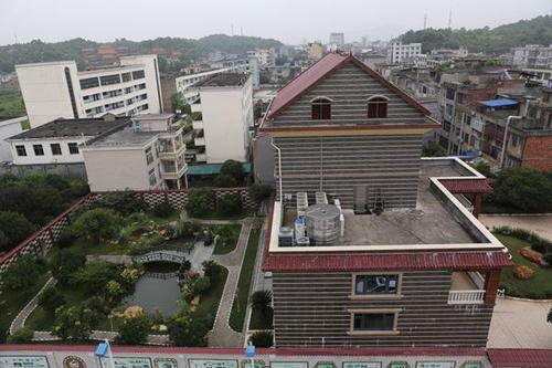 王林住宅全貌。 澎湃新聞資料 李坤 圖。