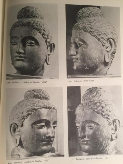受希臘影響，犍陀羅藝術(shù)有“希臘式佛教藝術(shù)”之稱(chēng)