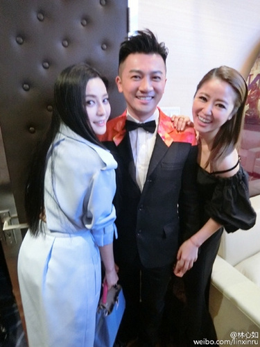 林心如合影范冰冰、蘇有朋：歲月靜好，友情無價（圖）