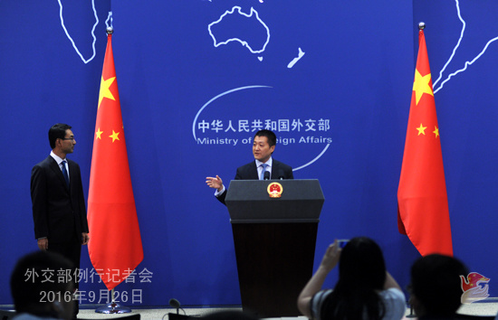 外交部就中印邊防部隊(duì)對峙、敘利亞局勢等答問