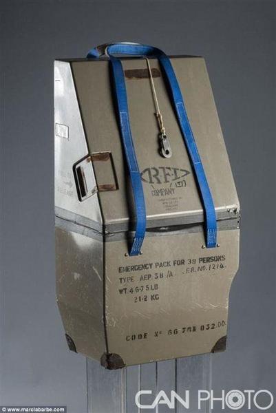 資料圖：即將拍賣的飛機物品。
