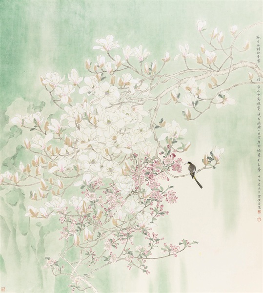 賈俊春 春意濃 200cm×180cm