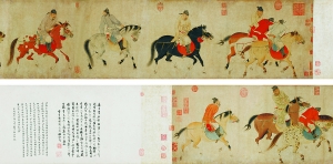 元 任仁發(fā) 《五王醉歸圖卷》 3.036億元成交 北京保利