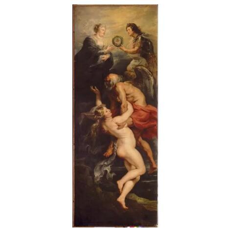《真理的勝利》（Le Triomphe de la Vérité），彼得·保羅·魯本斯（Pierre Paul Rubens），盧浮宮博物館，巴黎
