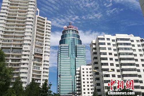 北京市東單附近某居民樓外景。<a target='_blank' href='http://www.chinanews.com/' >中新網(wǎng)</a> 程春雨 攝