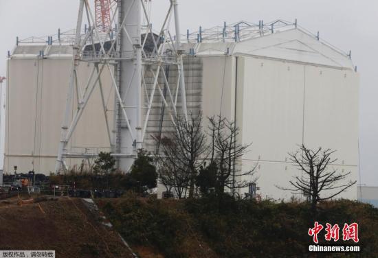 圖為記者12日在東電福鳥第一核電站拍攝的現(xiàn)場情況。