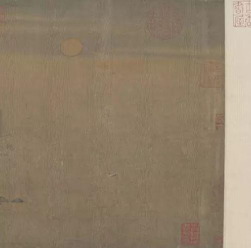 趙伯骕《萬松金闕圖》，絹本，設(shè)色，縱27.7cm，橫136cm，北京故宮博物院藏