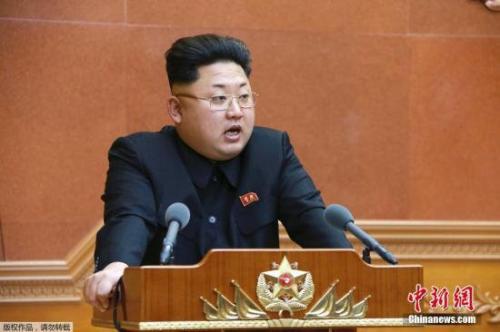 圖四資料圖：朝鮮最高領(lǐng)導(dǎo)人金正恩。.jpg