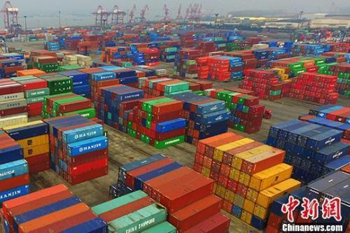 資料圖：進出口集裝箱。<a target='_blank' href='http://www.chinanews.com/'>中新社</a>記者 泱波 攝