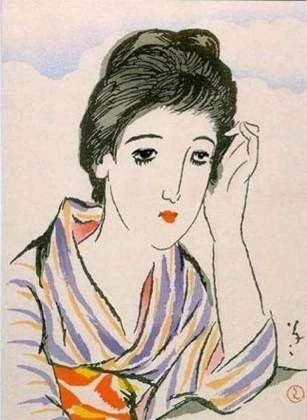 竹久夢(mèng)二的畫(huà)