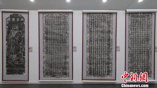 山西歷代碑拓書法藝術(shù)展共三部分組成。山西工美提供