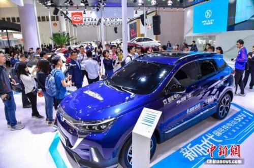 資料圖：新能源汽車。<a target='_blank' href='http://www.chinanews.com/'>中新社</a>記者 駱云飛 攝 