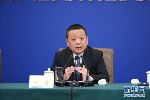 圖為全國(guó)政協(xié)常委、全國(guó)工商聯(lián)副主席，北京葉氏企業(yè)集團(tuán)有限公司董事長(zhǎng)葉青。新華網(wǎng) 中國(guó)政府網(wǎng) 劉廈 攝