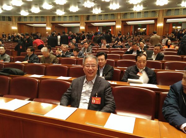12--2017年3月，許進(jìn)出席第十二屆全國政協(xié)第五次大會(huì)