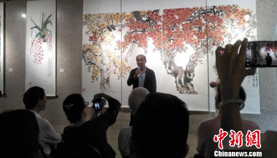 澳大利亞著名畫(huà)家林伯墀作品展在廣州開(kāi)幕