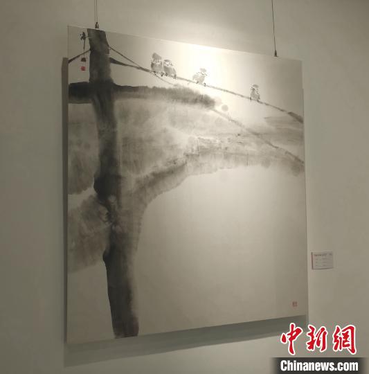 展覽作品之一?！罘?攝