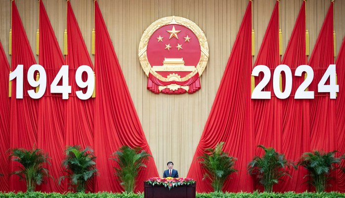 全國政協(xié)辦公廳、中共中央統(tǒng)戰(zhàn)部、國務(wù)院僑辦、國務(wù)院港澳辦、國務(wù)院臺辦、中國僑聯(lián)聯(lián)合舉行國慶招待會 王滬寧致辭
